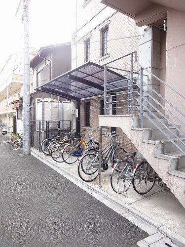 Other common areas. Bicycle parking space