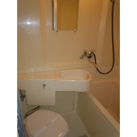 Bath. Unit is a bus!