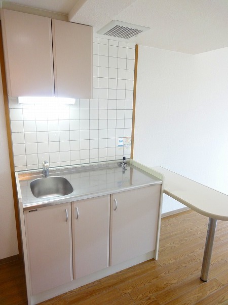 Kitchen. Counter kitchen (is the photograph of the same type 406, Room)