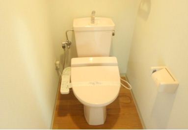 Toilet. With Washlet