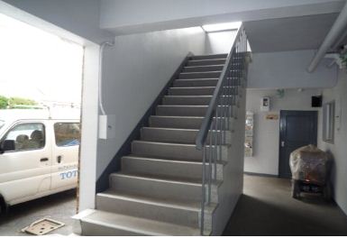 Other common areas. Shared stairs space