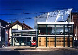 post office. 475m to Kyoto Mt. end post office (post office)