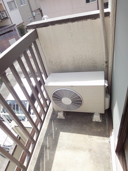 Balcony. Washing machine can be installed