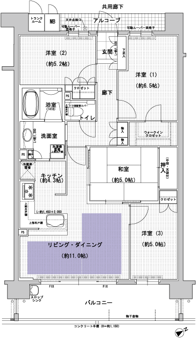 Floor: 4LDK, occupied area: 83.88 sq m, Price: TBD