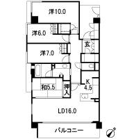 Floor: 4LDK, occupied area: 111.02 sq m, Price: 100 million 2.9 million yen ・ 100 million 6.8 million yen