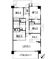 Floor: 4LDK, occupied area: 94.95 sq m, Price: TBD