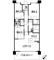 Floor: 3LDK, occupied area: 68.75 sq m, Price: TBD