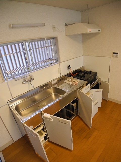 Kitchen. You Hakadori also dishes in an easy-to-use kitchen!