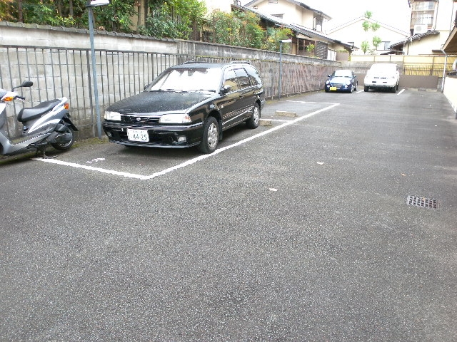 Parking lot. Looking for room to house network Sakyo shop!