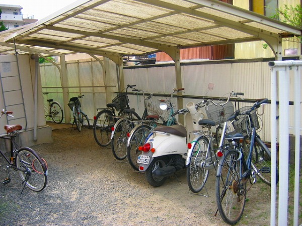 Other common areas. Is a bicycle parking lot