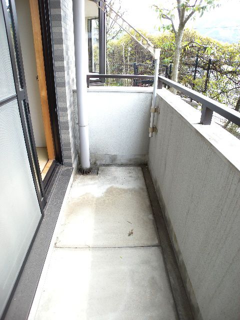 Balcony. Our shop is immediately intersection Imadegawa Kawaramachi ☆