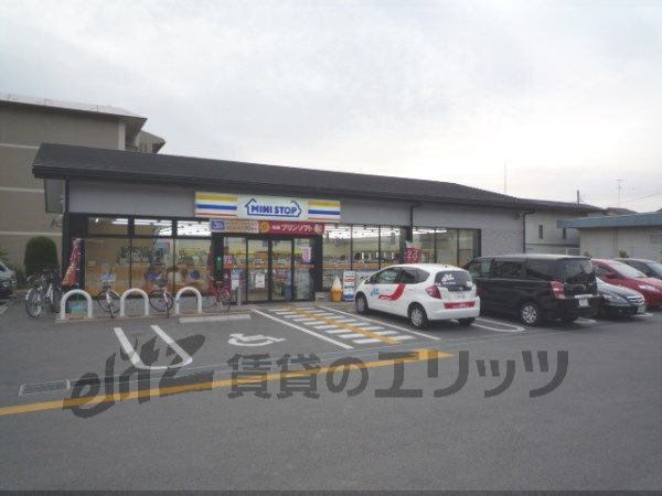 Convenience store. MINISTOP Shirakawa through Kamikoya store (convenience store) up to 100m