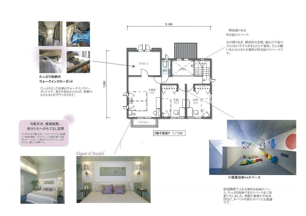 Building plan example (introspection photo). Building plan example 2 Kaizumen