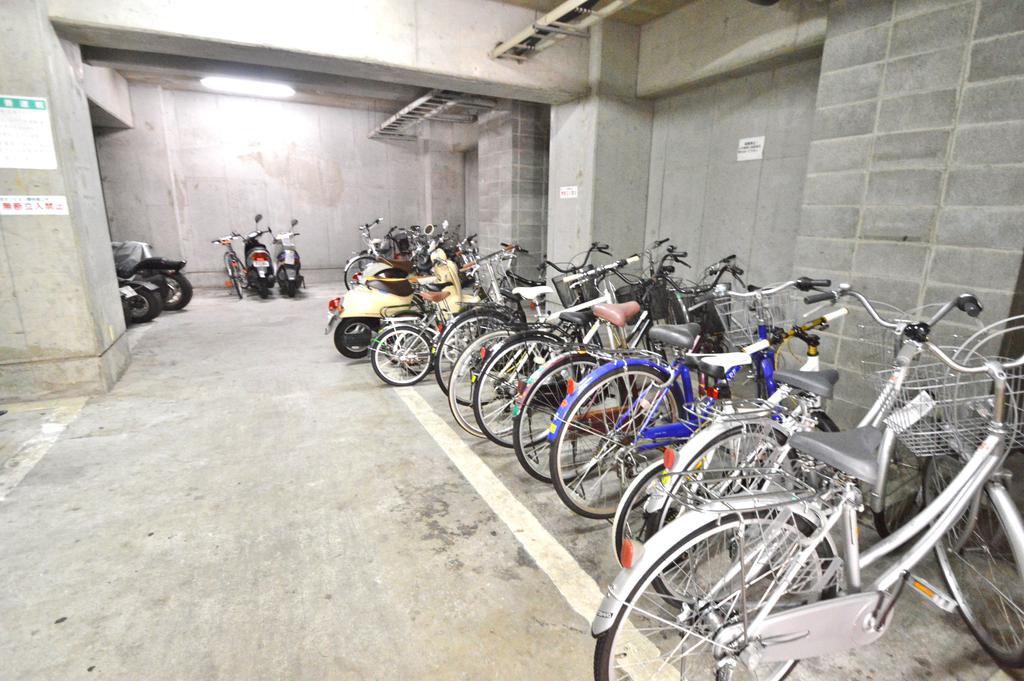 Other common areas. Bicycle-parking space