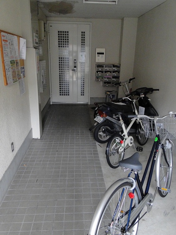 Other common areas. Bicycle parking space