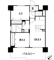 Floor: 1DK + M, the occupied area: 41.89 sq m, Price: 24,100,000 yen ~ 26,400,000 yen