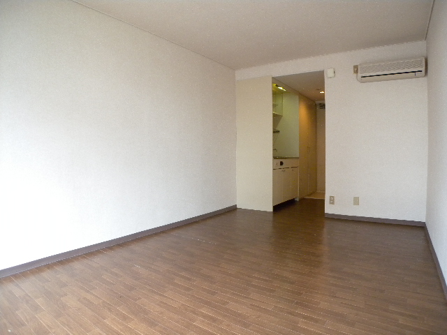 Living and room. It is decorated with cleanliness