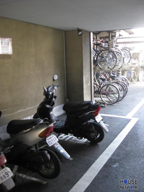 Other common areas. It is a bicycle parking stations.