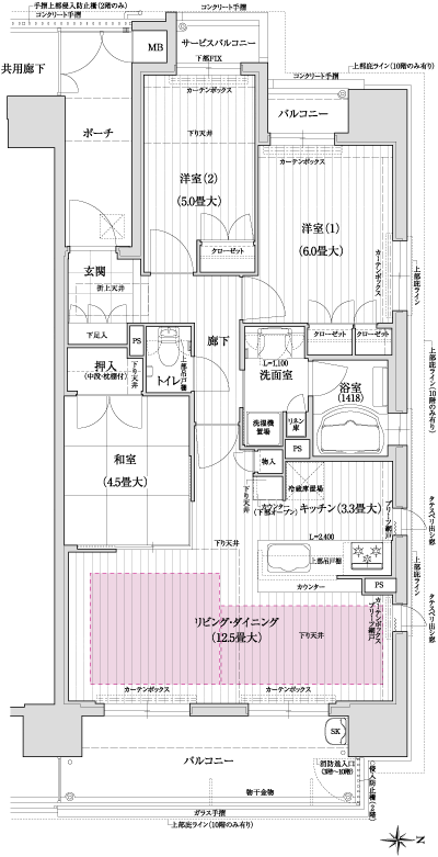 Floor: 3LDK, occupied area: 68.57 sq m, Price: 32.3 million yen