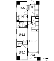 Floor: 2LDK + F, the area occupied: 70.16 sq m, Price: 35,300,000 yen ・ 35,900,000 yen