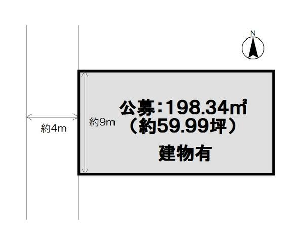 Compartment figure. Land price 29 million yen, Land area 198.34 sq m
