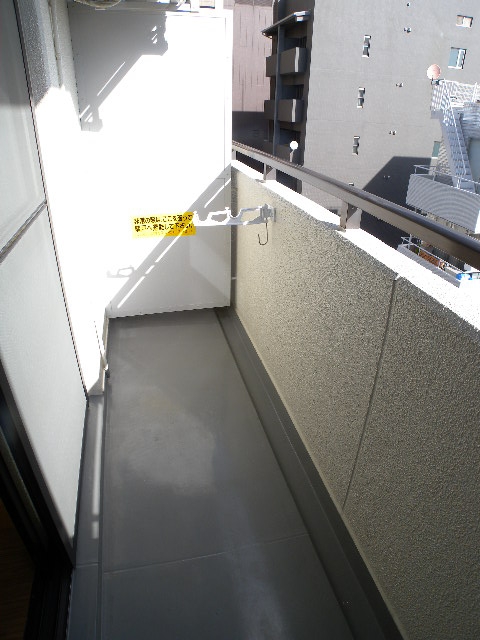 Balcony. It is east-facing sunny rooms