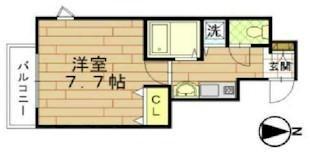 Floor plan. 1K, Price 10.5 million yen, Occupied area 24.16 sq m