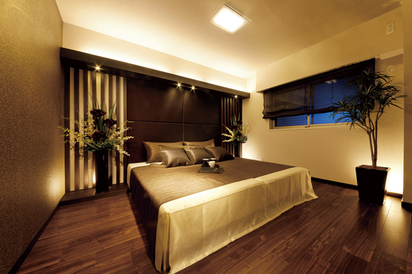 Interior.  [Master bedroom] It is the main bedroom with a room of high-quality specifications that deliver a mild relaxation ( ※ )
