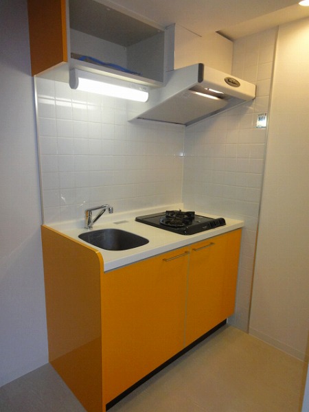 Kitchen. 2-neck with gas stove (It is a photograph of a separate room)