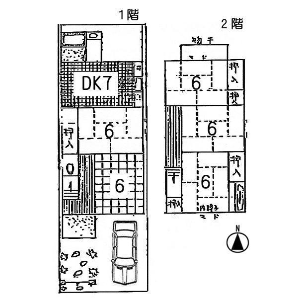 Floor plan. 29,800,000 yen, 5DK, Land area 80.54 sq m , Building area 90.47 sq m