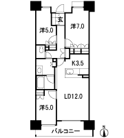 Floor: 3LDK, occupied area: 71.31 sq m, Price: 52,241,000 yen