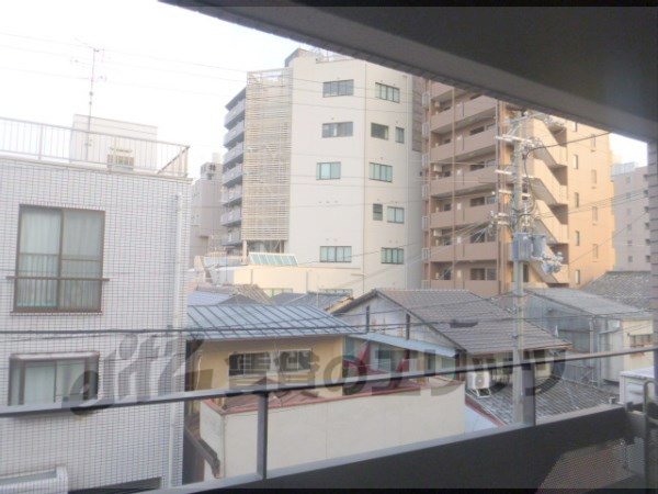 View. Facing east
