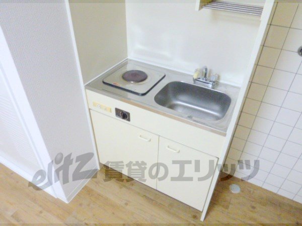 Kitchen. It is an electric stove