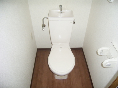 Toilet. It is no doubt toilet to settle.