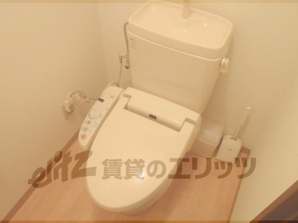 Toilet. Toilet is with a bidet