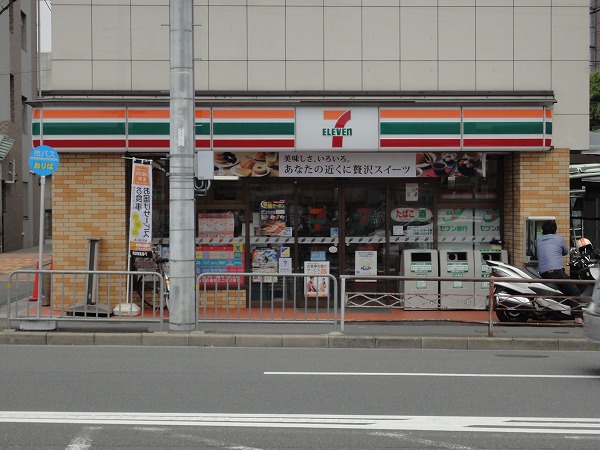 Convenience store. Seven-Eleven Kyoto outside Ohmae store up (convenience store) 515m
