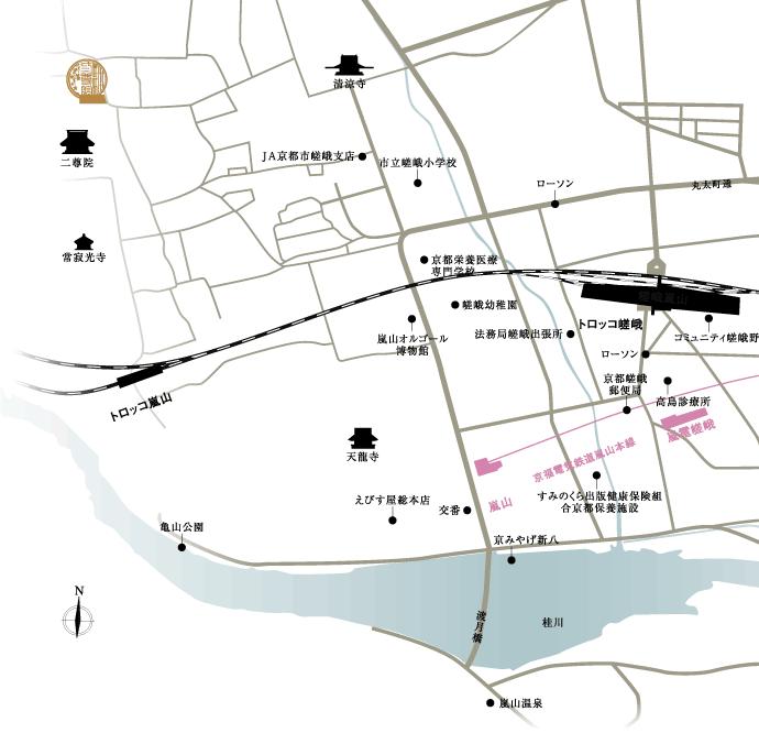 Local guide map