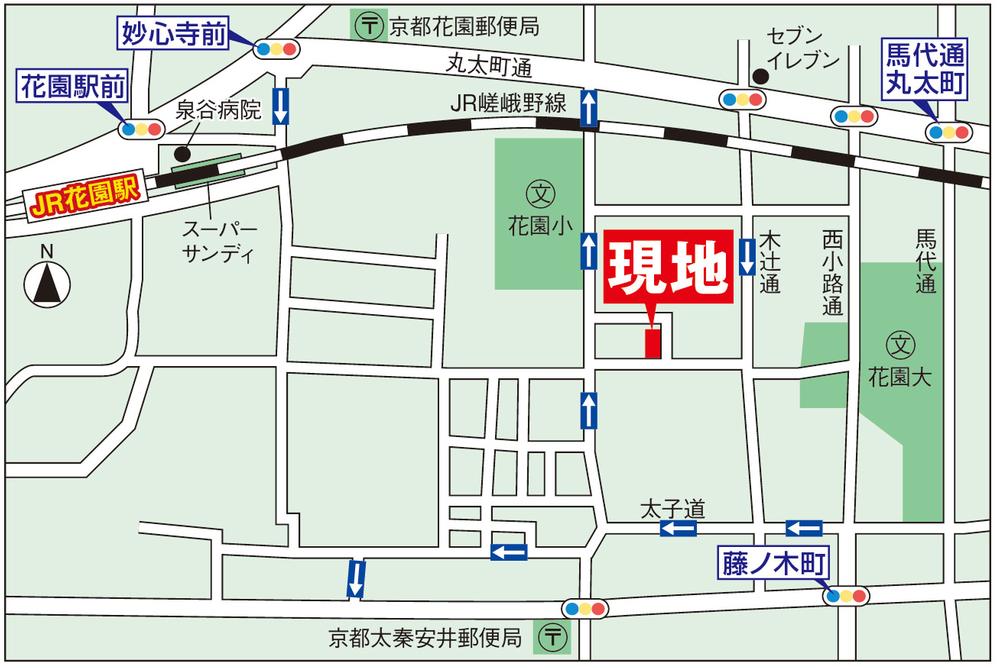 Local guide map