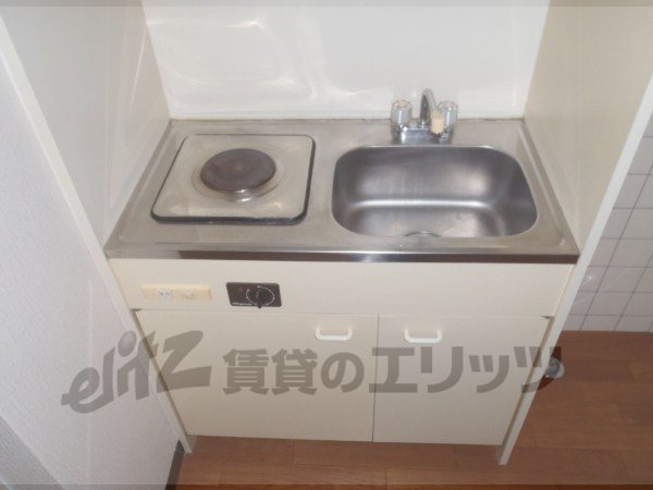 Kitchen. It is a kitchen with electric stove