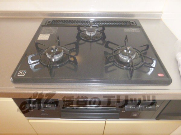 Kitchen. Gas 3-burner stove