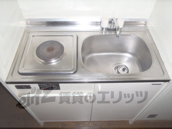 Kitchen. It is a kitchen with electric stove