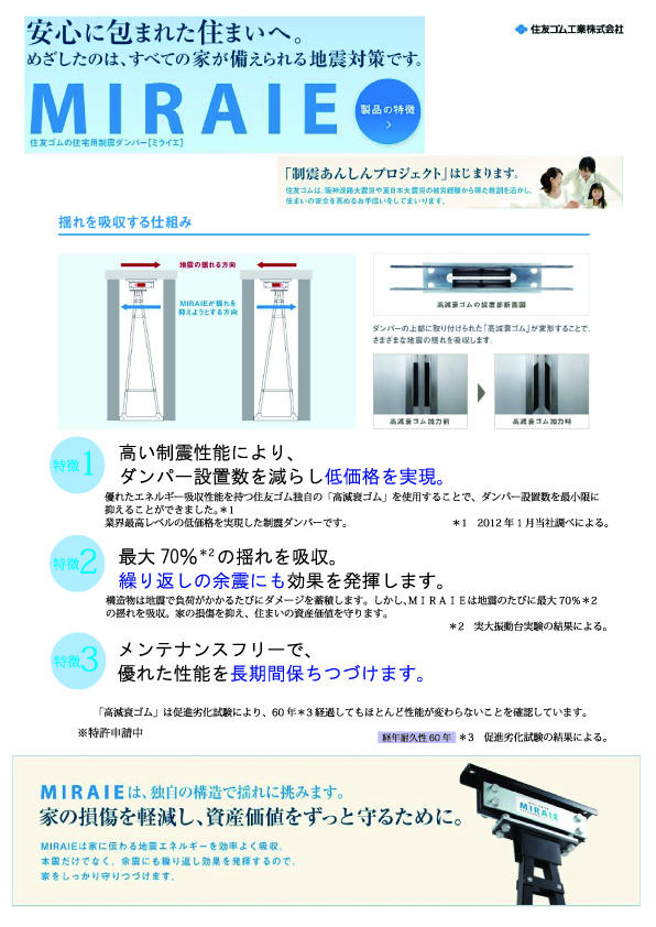 Other Equipment. Since also exert an effect on the repetition of aftershocks, Protect your precious home and family with full force!