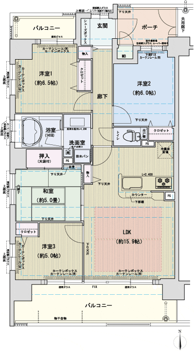 Floor: 4LDK, occupied area: 83.79 sq m, Price: TBD