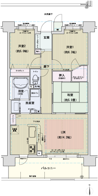 Floor: 3LDK, occupied area: 71.37 sq m, Price: TBD