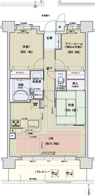 Floor: 2LDK + F ・ 3LDK, occupied area: 68.16 sq m, Price: TBD