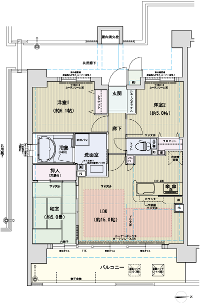Floor: 3LDK, occupied area: 68.48 sq m, Price: TBD