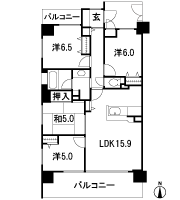 Floor: 4LDK, occupied area: 83.79 sq m, Price: TBD