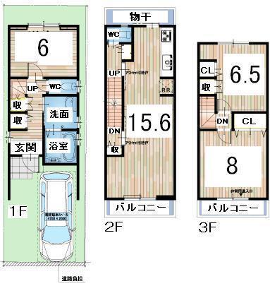 Floor plan. 25,950,000 yen, 3LDK, Land area 57.5 sq m , Building area 86.67 sq m