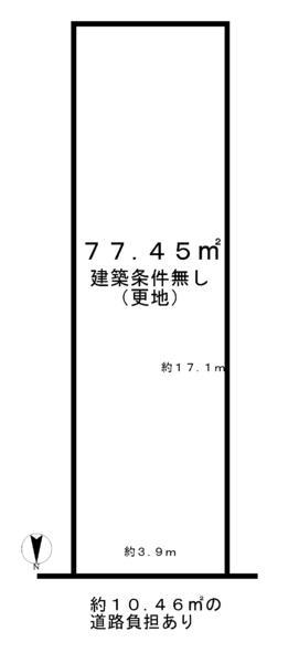 Compartment figure. Land price 20.8 million yen, Land area 66.99 sq m