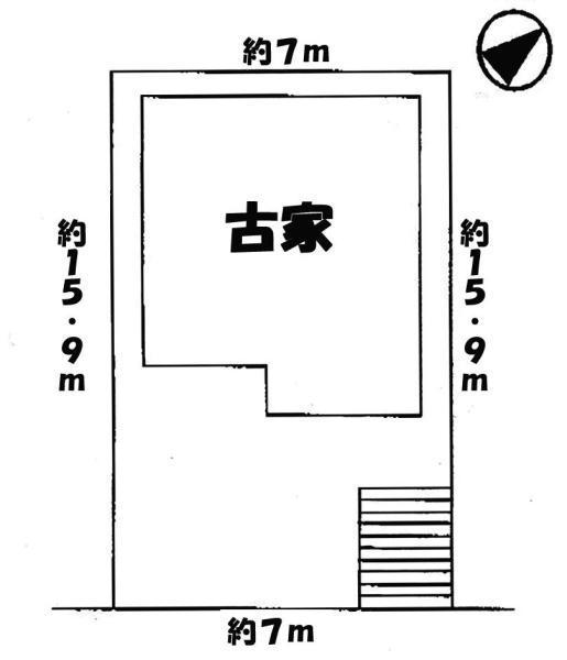 Compartment figure. Land price 8 million yen, Land area 111.3 sq m